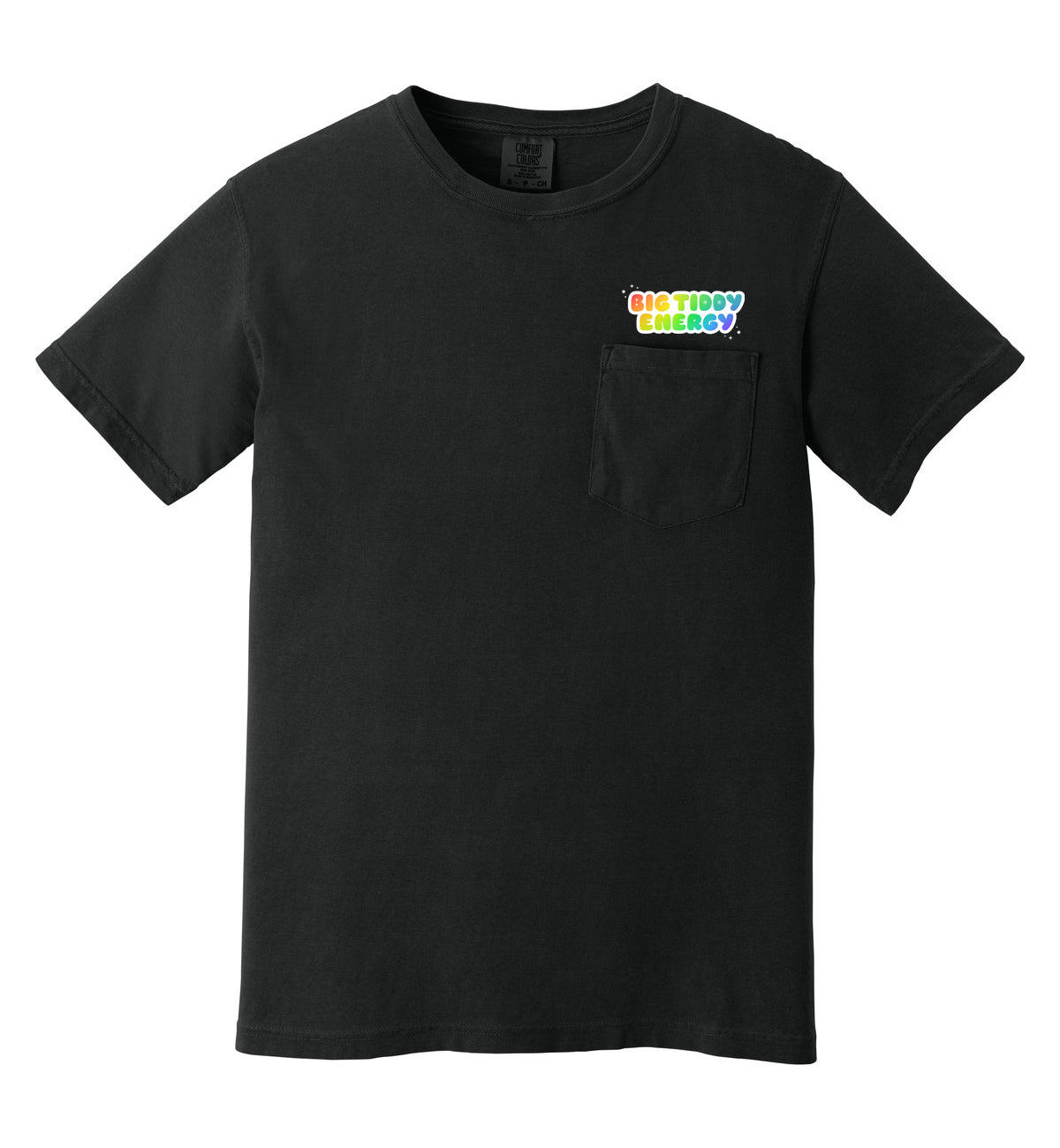 big tiddy energy - SUPER GAY PRIDE black