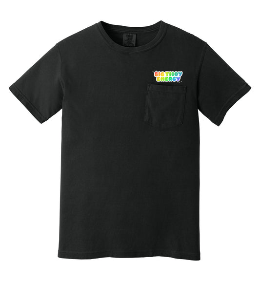 big tiddy energy - SUPER GAY PRIDE black